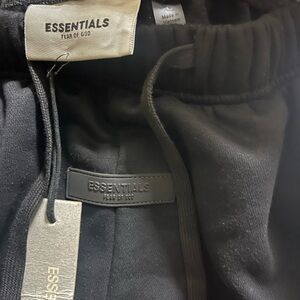 Black Essentials pants size Xl